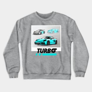 Miami Blue Turbo Crewneck Sweatshirt